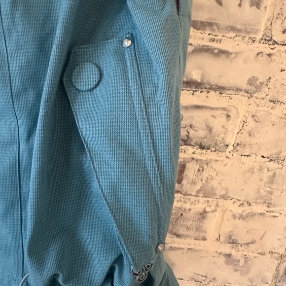 Oakley | Gretchen Bleiler Aqua Blue Faux Fur Hood Snowboard Ski Jacket +… - Picture 6 of 13